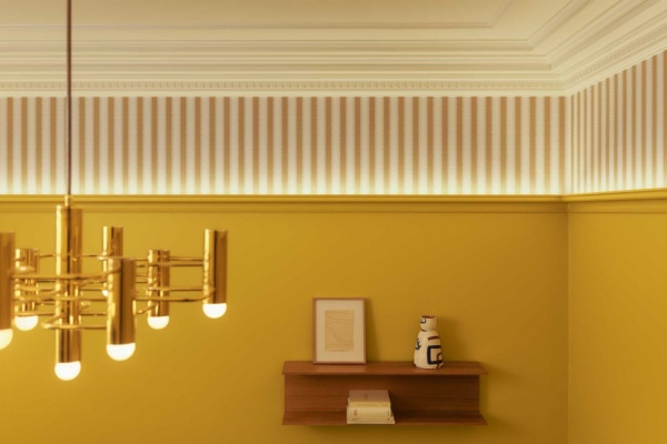 C328 карниз для скрытого освещения